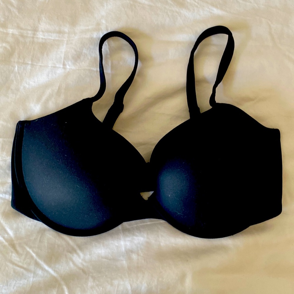 Skims Black Bra 36D